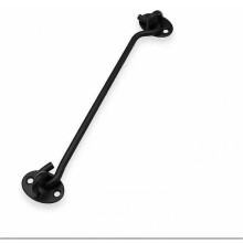 2 Fixing Hooks For Revolving Door Frame Doors And Windows (black 100 Mm)