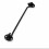 2 Fixing Hooks For Revolving Door Frame Doors And Windows (black 100 Mm) 1
