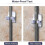 Wall Mounted Mop Organizer Holder Brush Hanger Storage Rack Kitchen Tool 5