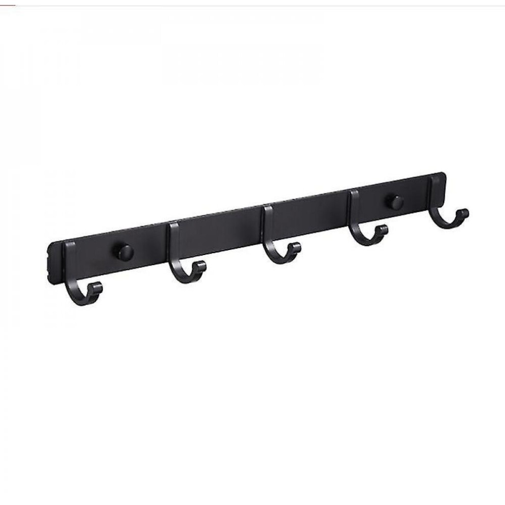 Wall-Mounted Row Hook Behind The Space Aluminum Door (5 Hooks) 7547469177346
