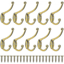 Retro Wall Mounted Coat Hook Vintage Metal Door Hook For Bathroom Kitchen Bedroom Entrance