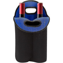 Bottle Cooler. Double Wine Cooler Sleeve With Handle For Wine Sparkling Wine