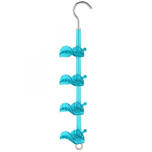 360-degree Rotatable 4-layer Bag Holder Leather Bag Hook Hanger