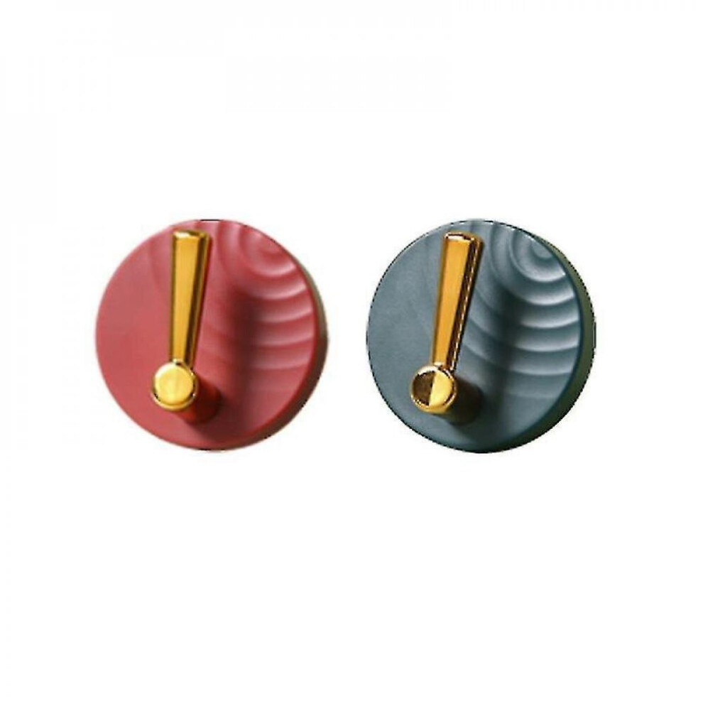 4Pcs Punch-Free Strong Hooks, Bathroom And Toilet Door Back Hooks 7547469176486