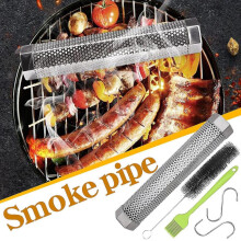 12'' Hexagon Bbq Wood Pellet Tube Smoker Portable Barbecue Smoke Generator