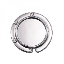 Diy Foldable Glossy Handbag Bag Purse Hanger Folding Hooks Holder For Restaurant Dining Wedding Party Event Table