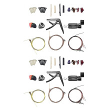 34 Pcs Guitar Accessories Including Guitar Picks,capo,guitar Strings