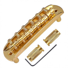 Guitar Saddle Bridge Zinc Alloy Compatible With Mustang Jaguar Jazzmaster,gold