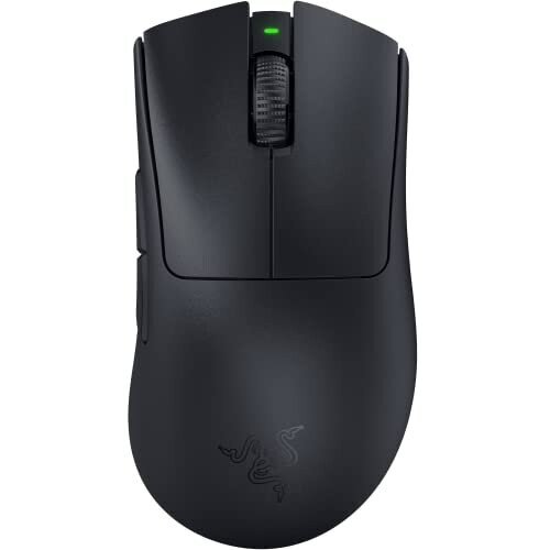 Razer Maus - Razer - Deathadder v3 Pro - Schwarz - 30000 dpi - 5 programmierbare Tasten