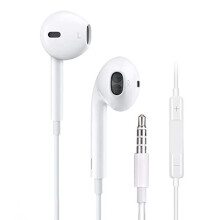 Wired Earphones Earbuds, in Ear Headphones 3.5mm Jack, Wired Headphones with Microphone and Volume Control Compatible with iPhone, Samsung, Android,