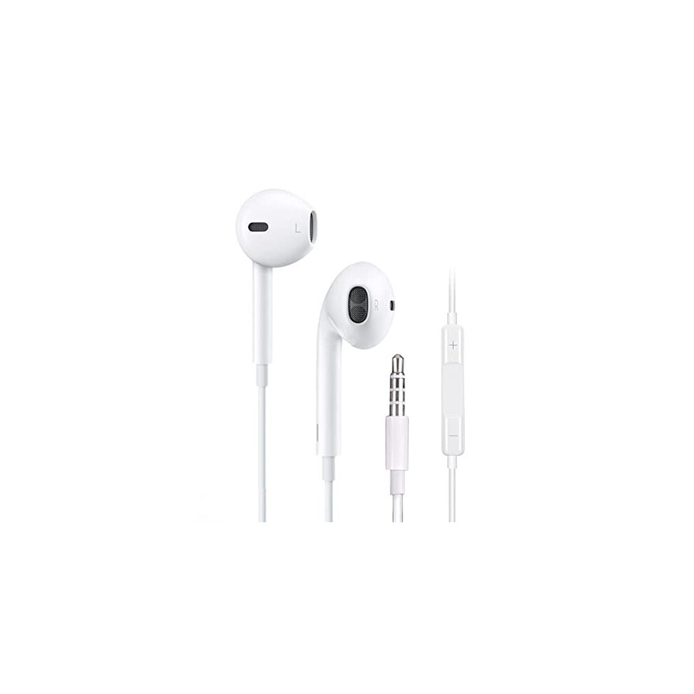 Wired Earphones Earbuds, in Ear Headphones 3.5mm Jack, Wired Headphones with Microphone and Volume Control Compatible with iPhone, Samsung, Android,
