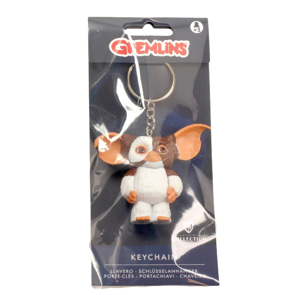 Sd Toys Gremlins Gizmo Figure Keychain 6Cm Resin Brown
