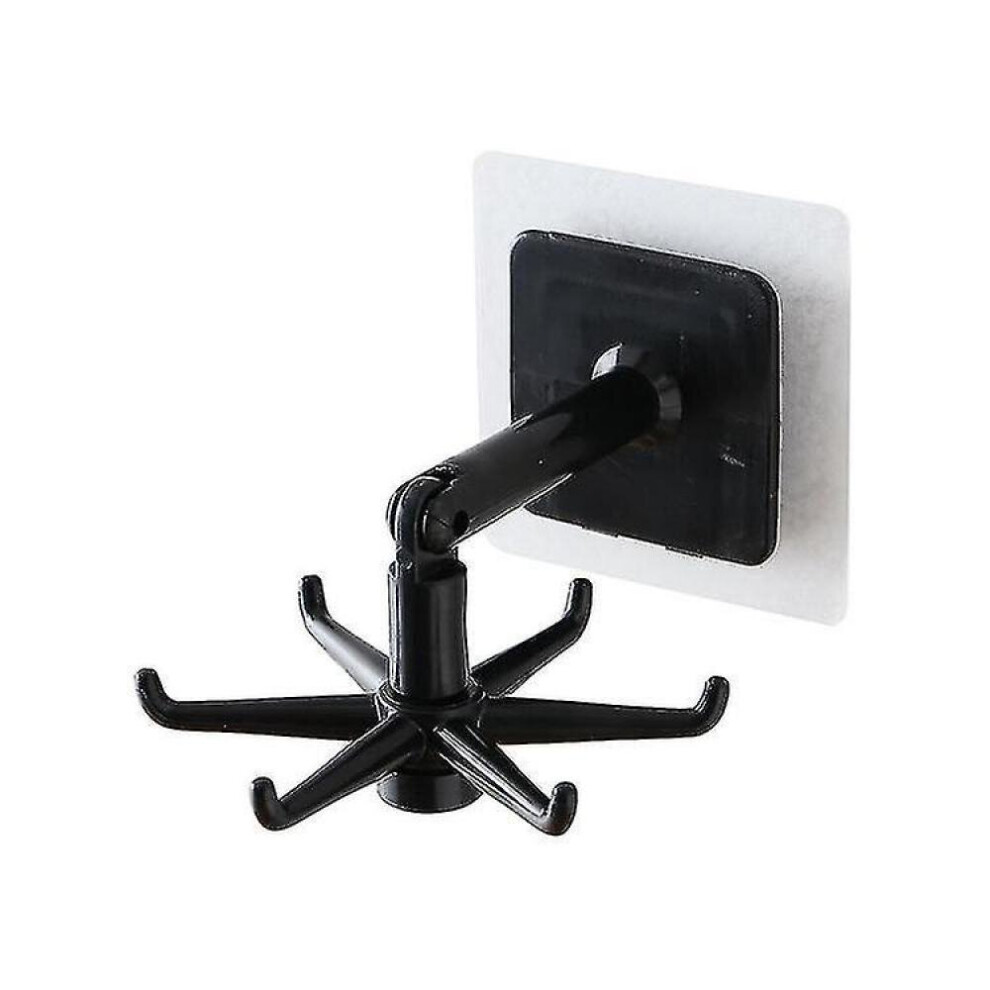 Rotatable Hook For Hole-free Kitchen Wall Hanging Storage Rack 360 Degrees-image-OPC-PB6FY8V-NEW