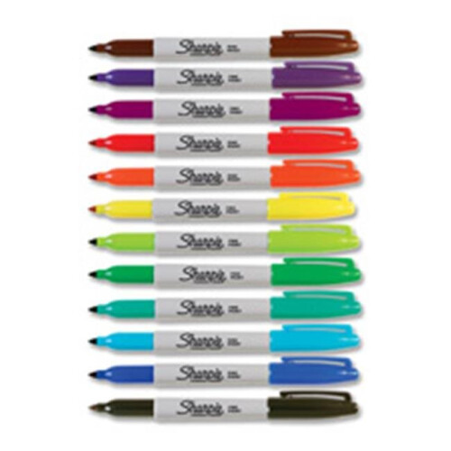 Sharpie Sanford Brands  Sharpie Fine Point Permanent Marker - Black