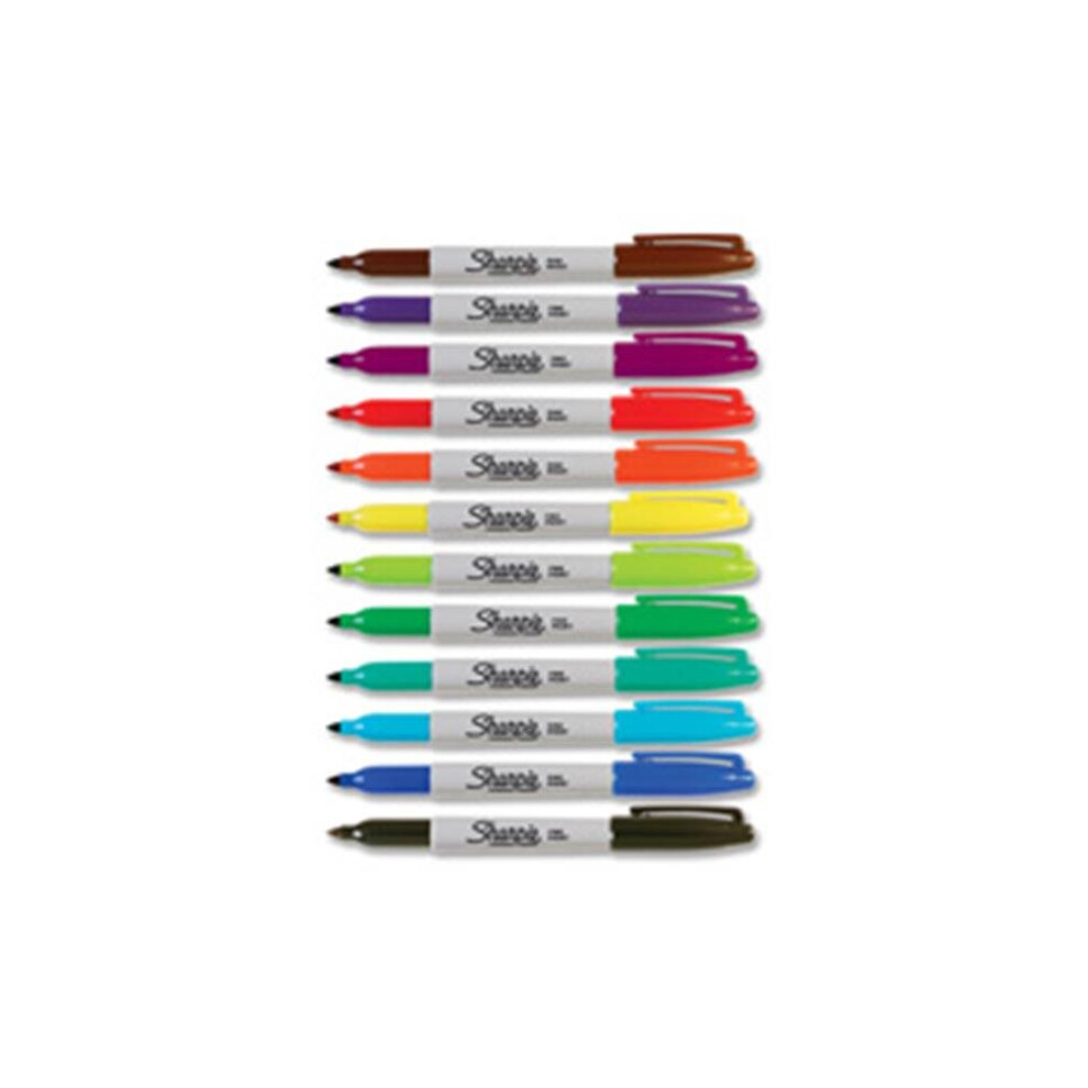Sharpie Sanford Brands Fine Point Permanent Marker - Black