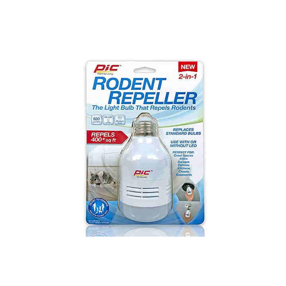 Pic  2 - Piece Rodent Repeller Light Bulb