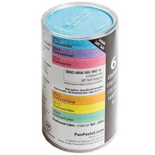 PanPastel 30062 Ultrazachte kunstenaarspastelset met 6 kleuren parelmoer met Soft Tools