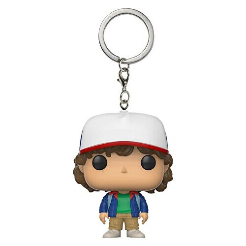 Funko Funko Pop Portachiavi Stranger Things Dustin Action Figure, Multi 1