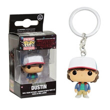 Funko Pop Portachiavi Stranger Things Dustin Action Figure, Multi