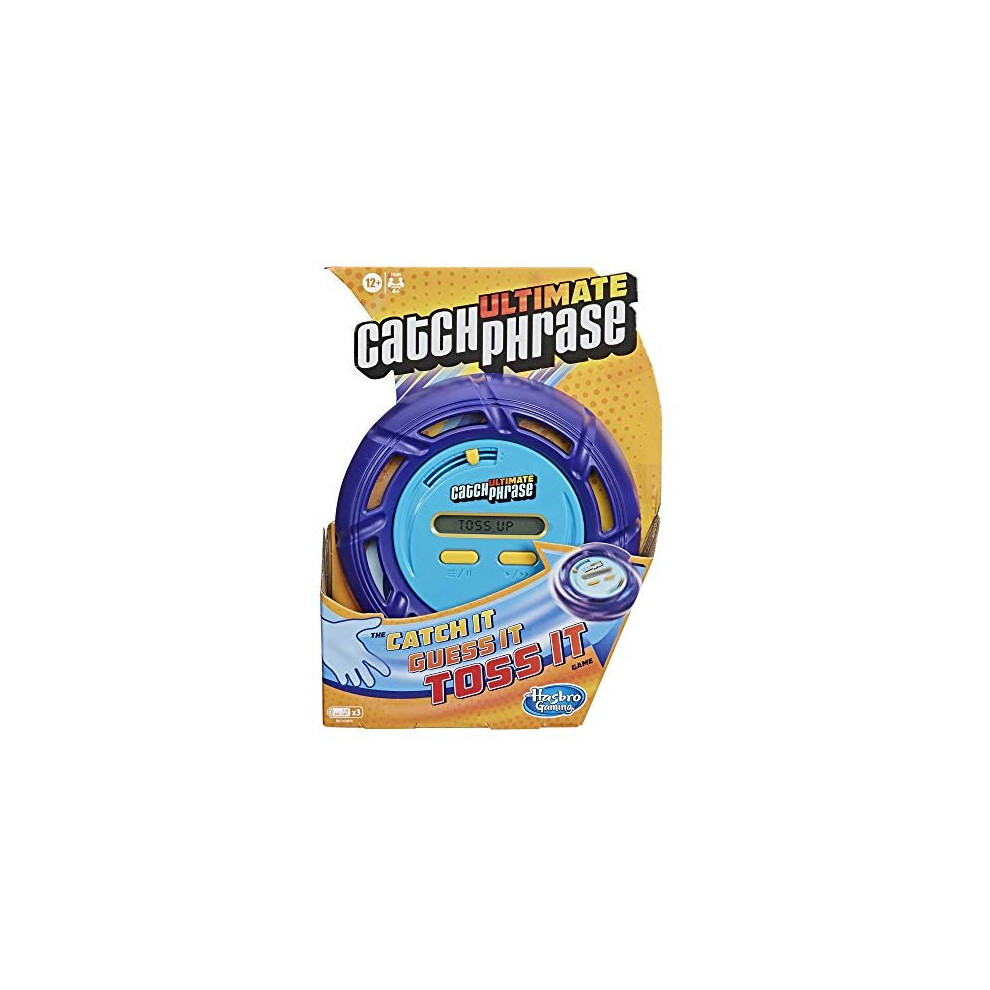 Hasbro Gaming Ultimate Catch Phrase Electronic Party Game for Ages 12 and Up , Blue