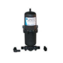 Jabsco 30573-0000 Marine Pressurized Water Accumulator Tank with Bladder (1-Liter) , Black