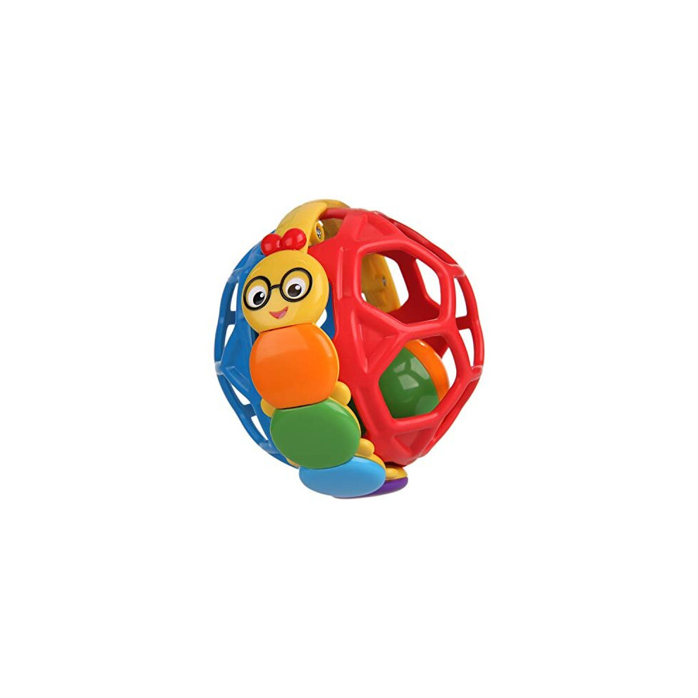 Baby Einstein Bendy Ball Rattle Toy, Ages 3 months +