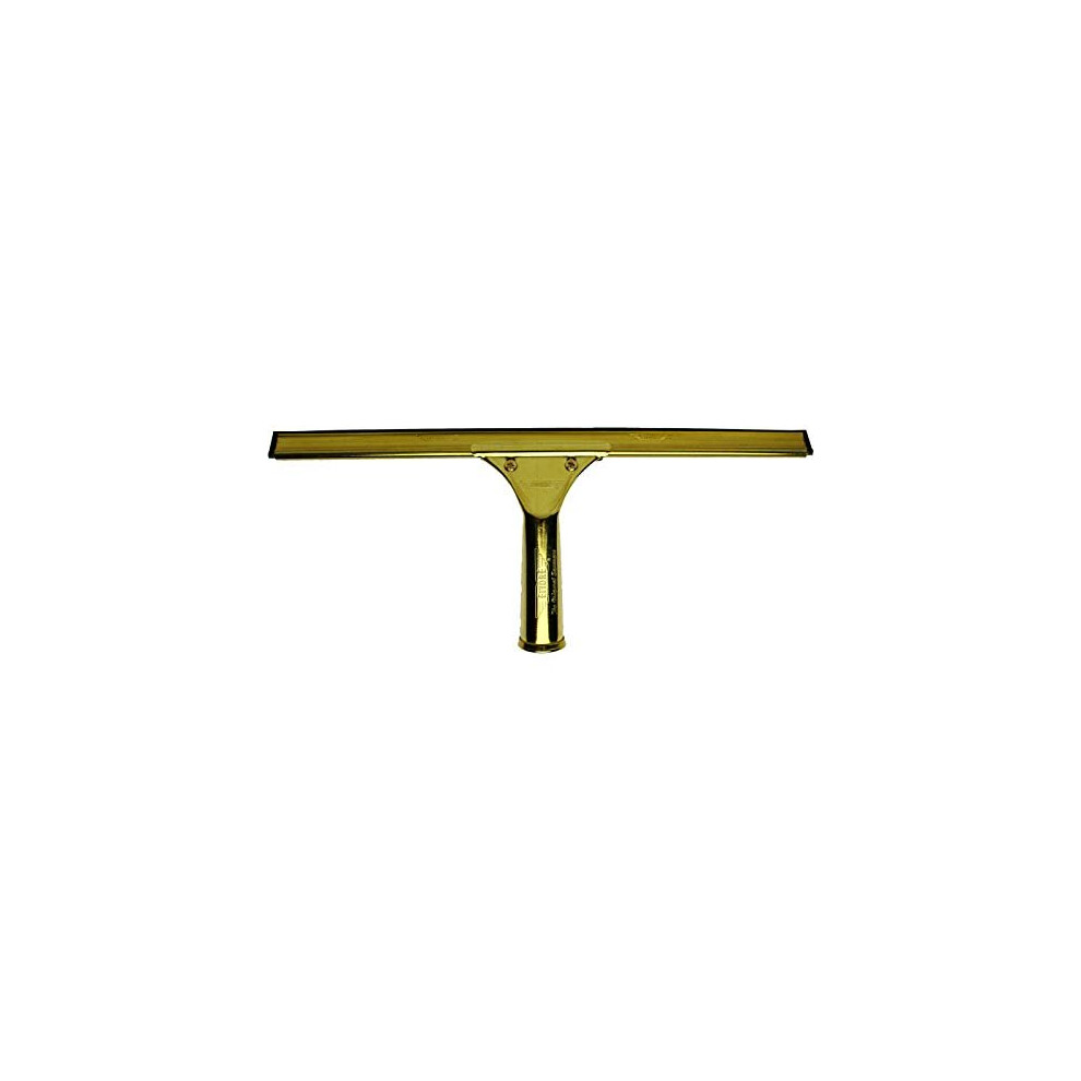 Ettore 10014 Pro Series Brass Squeegee, 14-Inch