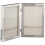 Lawrence Frames 4x6 Hinged Double Silver Standard Metal Picture Frame 1