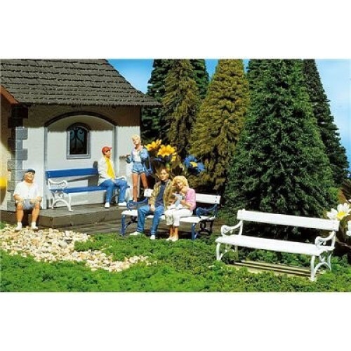 POLA 331734 Benches 8/G Scale Building Kit