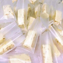 400 stk. Slikemballage Nougat Candy wrappers Candy wrappers til karameller Nougat wrappers Nougat wrapper Transparente emballageposer