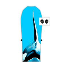StoreYourBoard Cinch Minimalist Snowboard Wandhalterung, Innenlagerung
