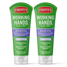 O'Keeffe's Working Hands Nattbehandling Handkräm, 7 oz Tube, (Pack av 2)