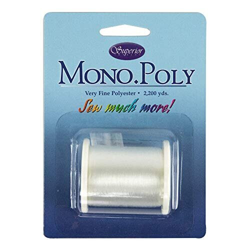 Superior Threads Monopoly unsichtbarer Polyesterfaden 0, transparent