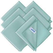 Mr.Siga Ultra Fine Microfiber panos para pacote de vidro de 6 35 x 40 cm 13,7 """" x 15,7 """"