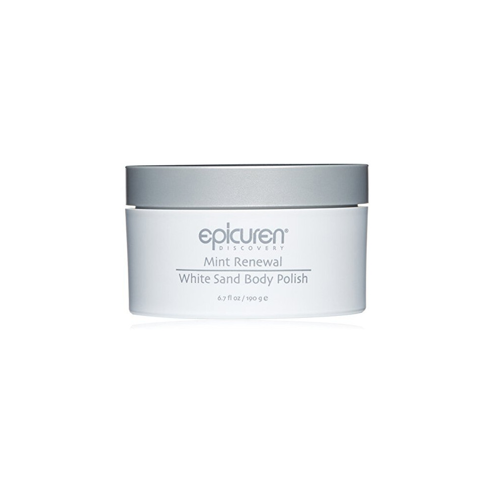 Epicuren Discovery White Mint Renewal Sand Body Polish, 6.7 Oz.