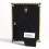 Lawrence Frames Rope Design Metal Frame, 4x6, Gold 3