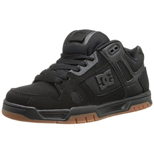 DC (44.5) DC Shoes STAG Sneaker Herren Schwarz-Gummi