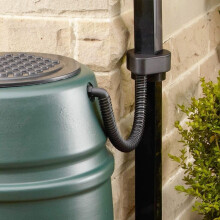 Harcostar Universal Rain Trap Diverter (black), 1500mm x 25 mm