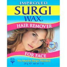 SURGI WAX Hair Remover For Face - 3 Pack