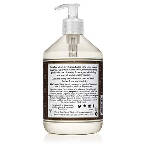 Deep Steep Flytande Handtvål, 17.6 Ounces (Vanilj Kokosnöt) 1