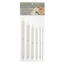 Creative Mark Blending Stumps - Set de 6 para Carvado, Lápices y Pasteles