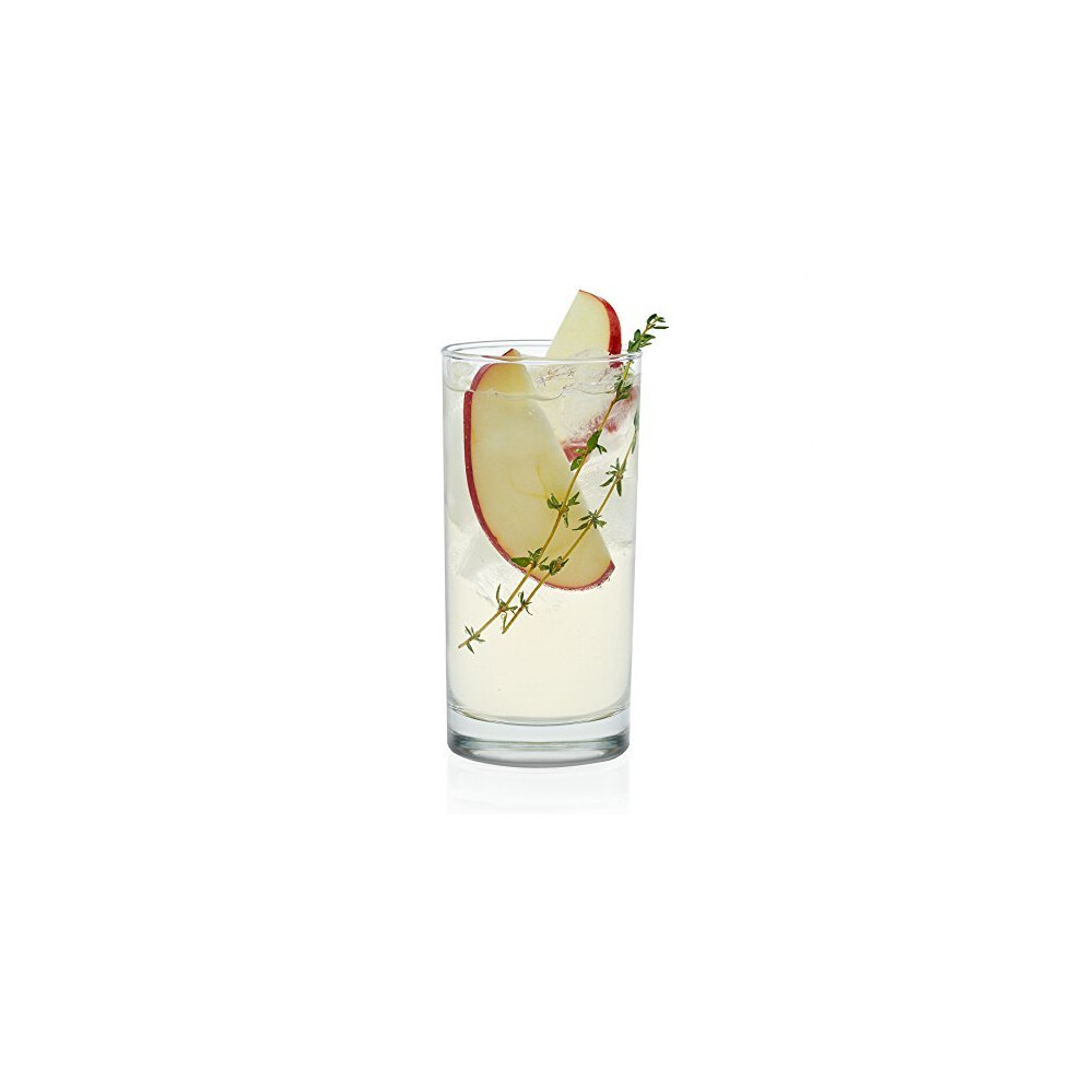 Libbey Heavy Base Tumbler Glasses, Set of 8, Clear