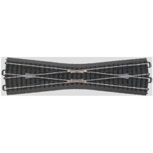 Marklin My World C Track Wide Angle Crossing, 9-5/16-Inch