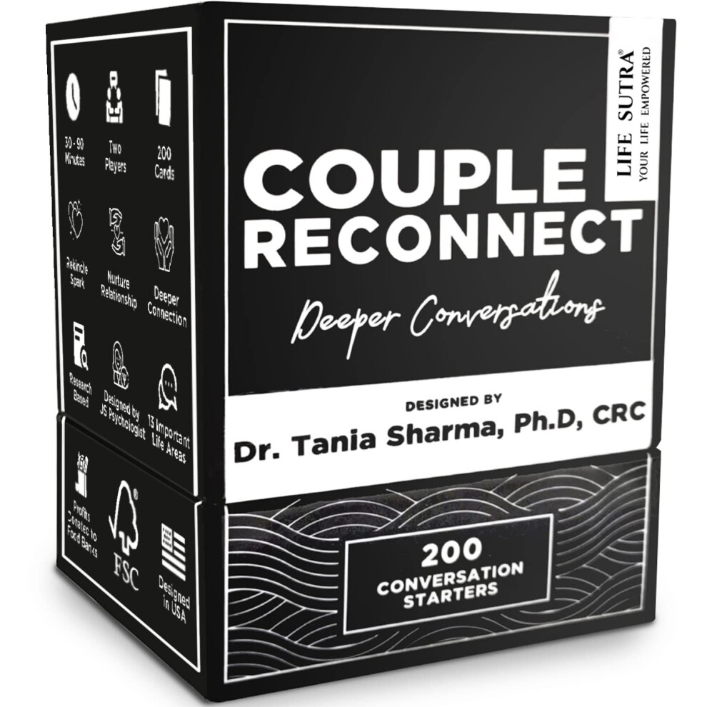 couple Reconnect game - couples game for Married couples -150+ couples conversation cards - Speak Your Love Language - card game for couples - Designe