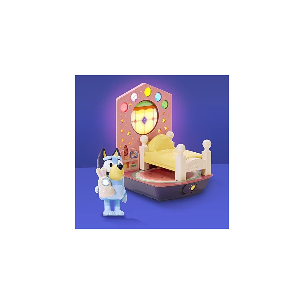 Bluey Goglow Dream 3 In 1 Nightlight Kids Bedside Sleep Trainer Torch And Sleep Timer, Multicoloured (14345)
