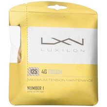 Luxilon 4G Rough 125 Tennissaite  Set Gold