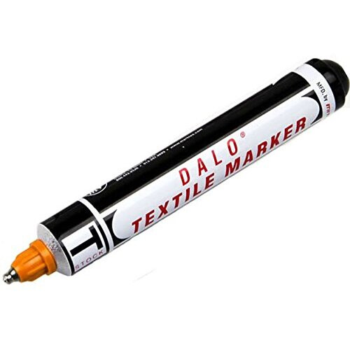 Dykem 23103 Dalo Textile Orange Medium Tip