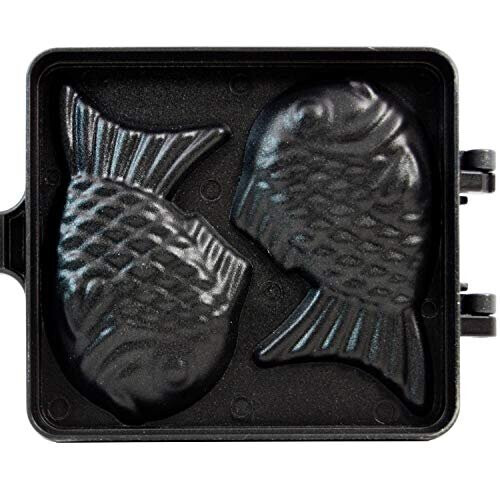 COOKKING - Διπλό τηγάνι Taiyaki σε σχήμα ψαριού, Κατασκευασμένο στην Κορέα 2