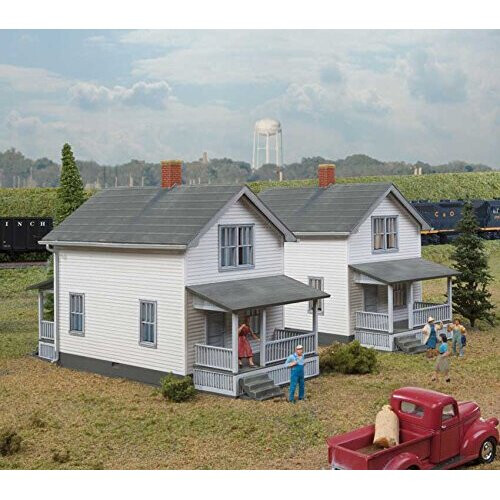 Walthers Cornerstone HO Scale Μοντέλο Κιτ - Σπίτι Εταιρείας pkg(2)