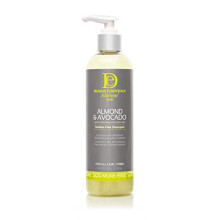 Design Essentials Natural Almond & Avocado Moisturizing & Detangling Sulfate-Free Shampoo, 12 Ounce